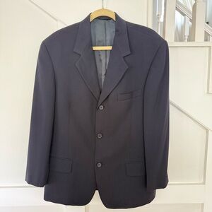 Perry Ellis Men's Navy Blazer size 34S